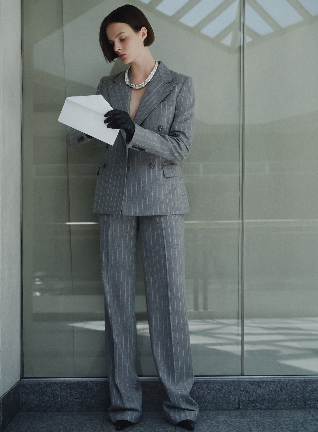 Aylah Peterson In Suits You Editorial