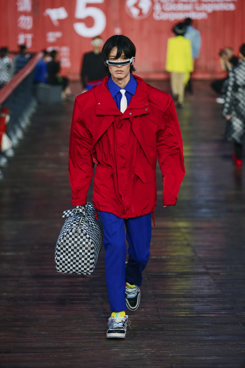 Kris Wu cut - Louis Vuitton Menswear S/S 2021 Fashion Show