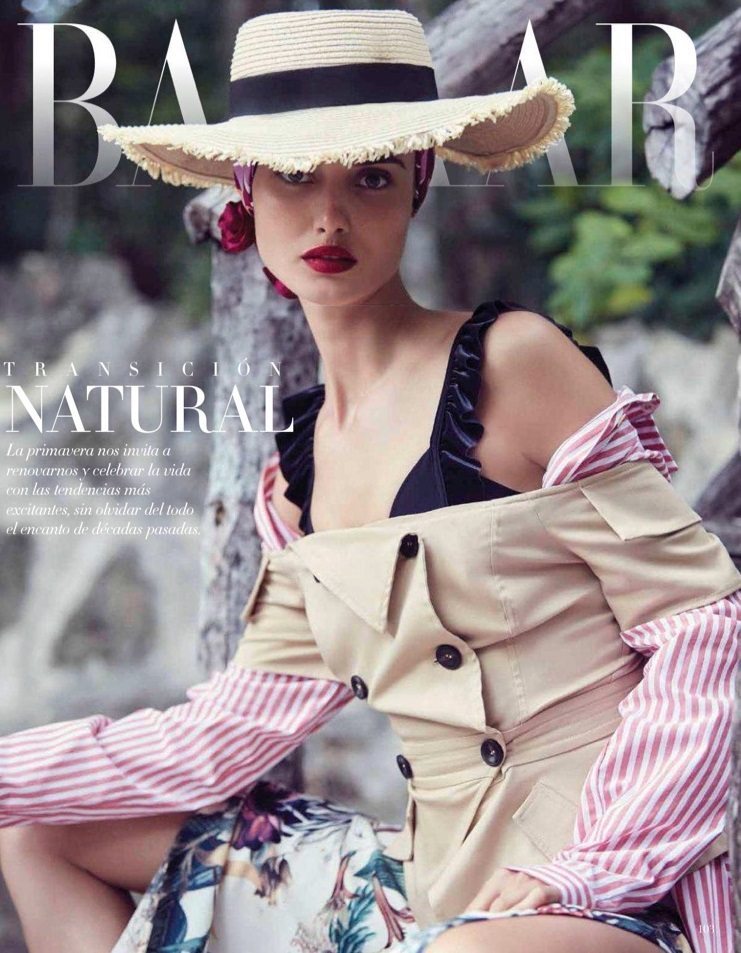 Harper's Bazaar Mexico April 2018 Cover Story Editorial