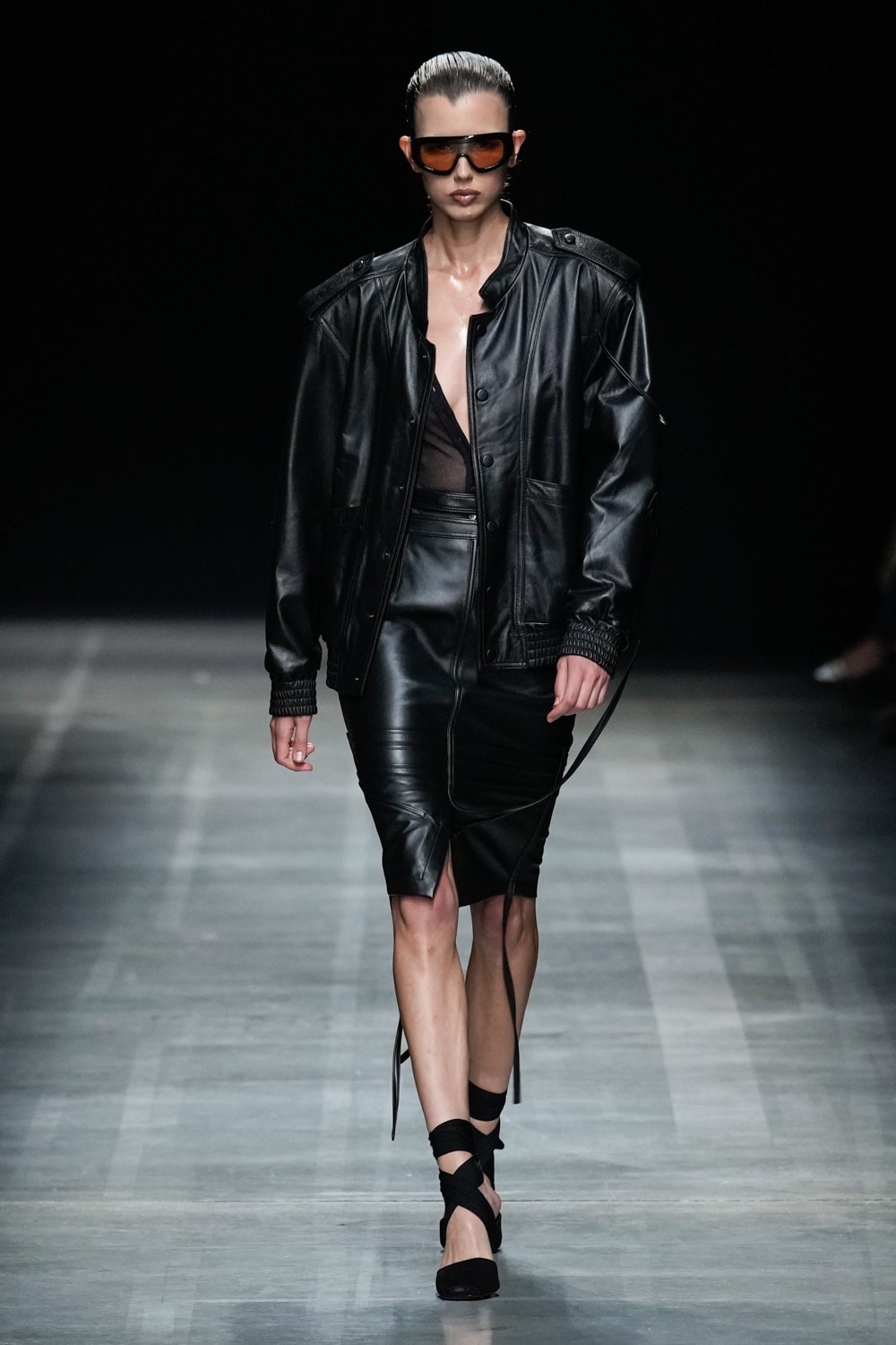 Clothing Dresses, Leather - Leather, Spring 2024 Collection