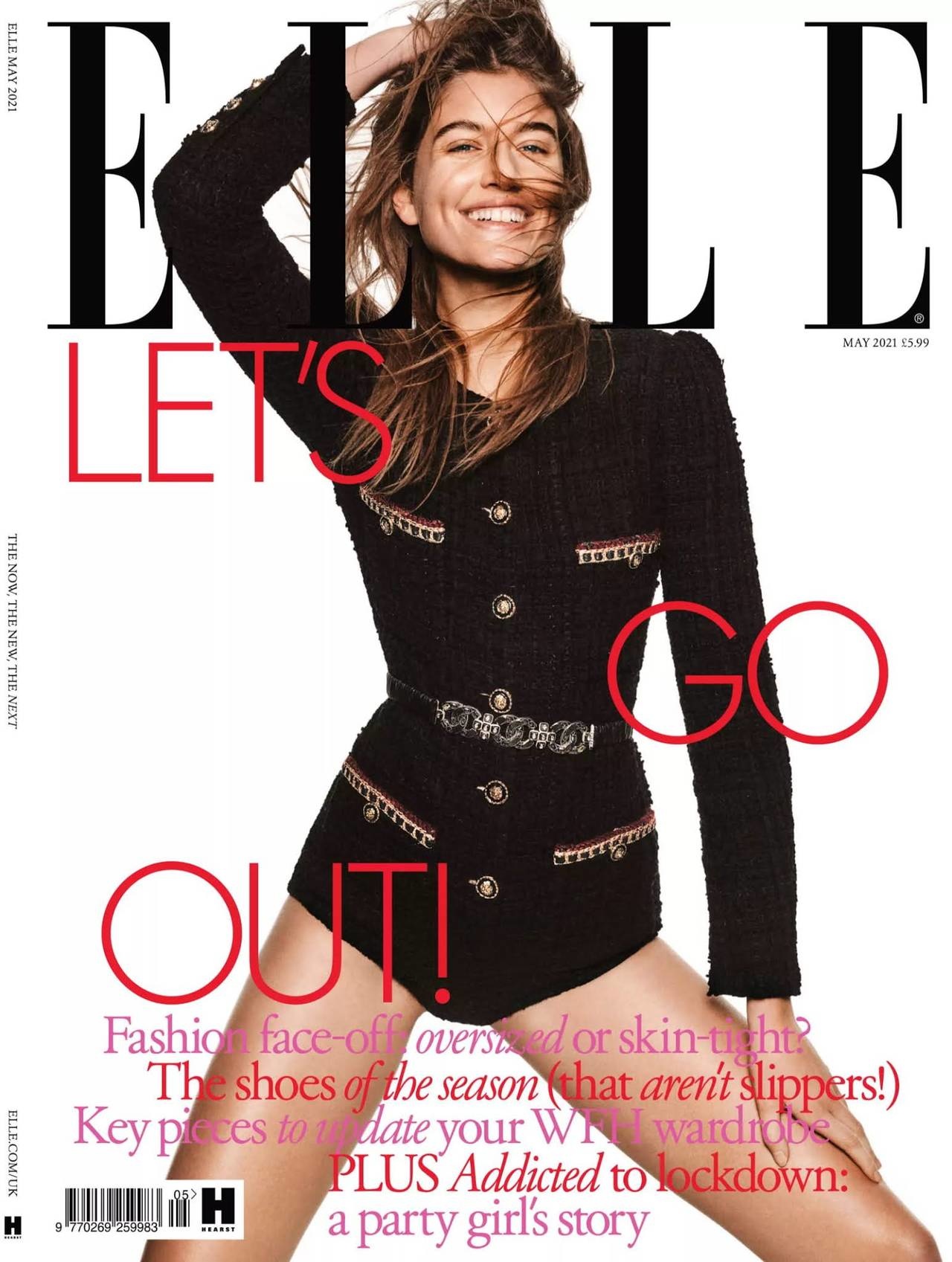 Elle UK May 2021 Cover Story Editorial