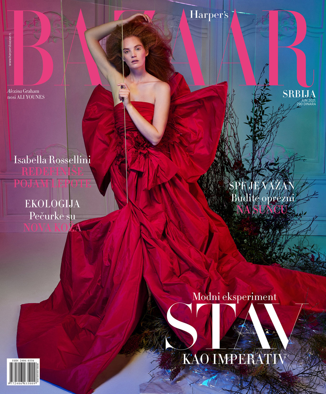 Harper's Bazaar Serbia June 2021 Cover Story Editorial