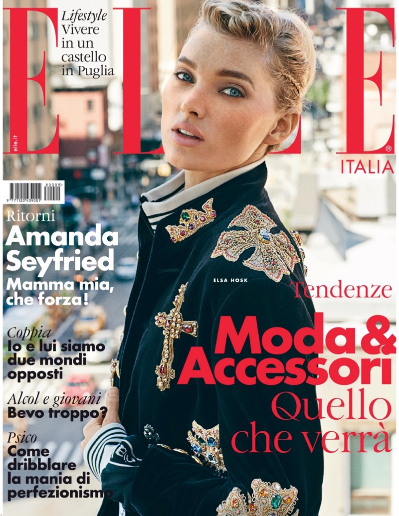 Elle Italia September 2018 Cover Story Editorial