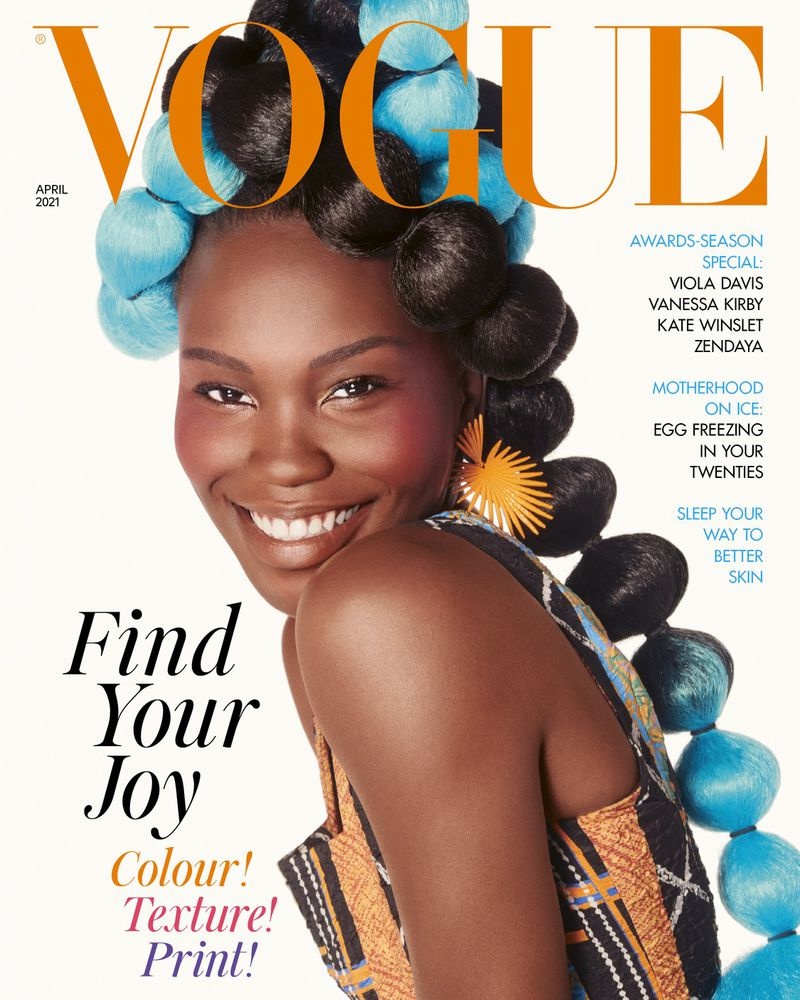Vogue Uk April 2021 Cover Story Editorial