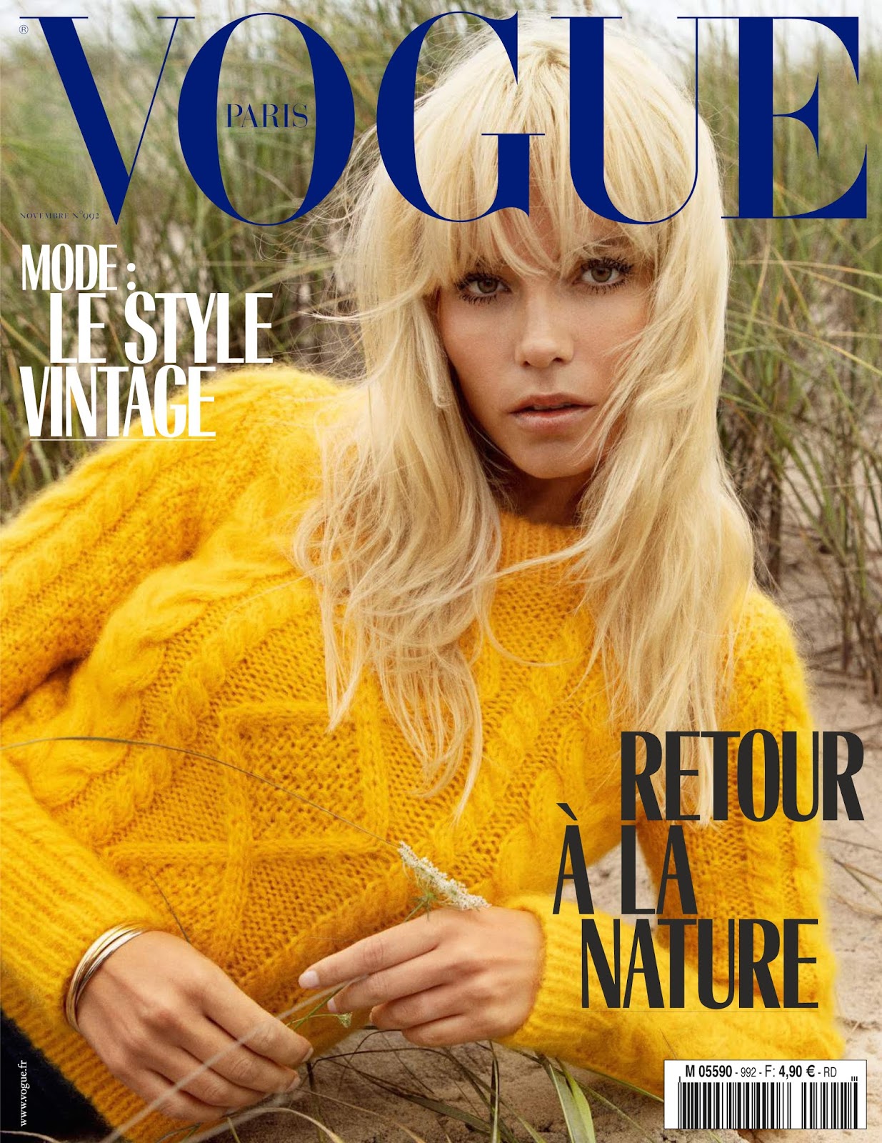 Vogue Paris November 2018 Cover Story Editorial